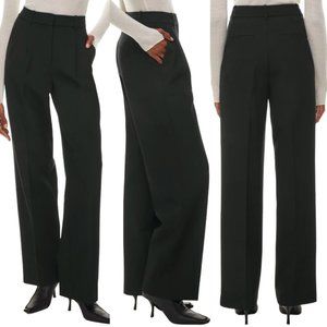 Wilfred Black Wide-Leg Trousers